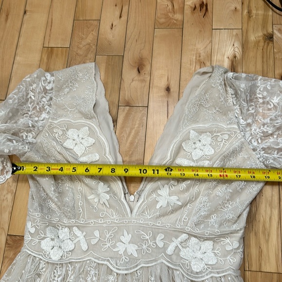 BNWT Anthropologie BHLDN Katarina Wedding Dress - Picture 8 of 10